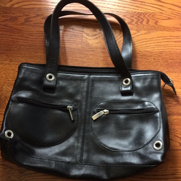 Leather Vintage bag NWOT - Picture 1 of 8
